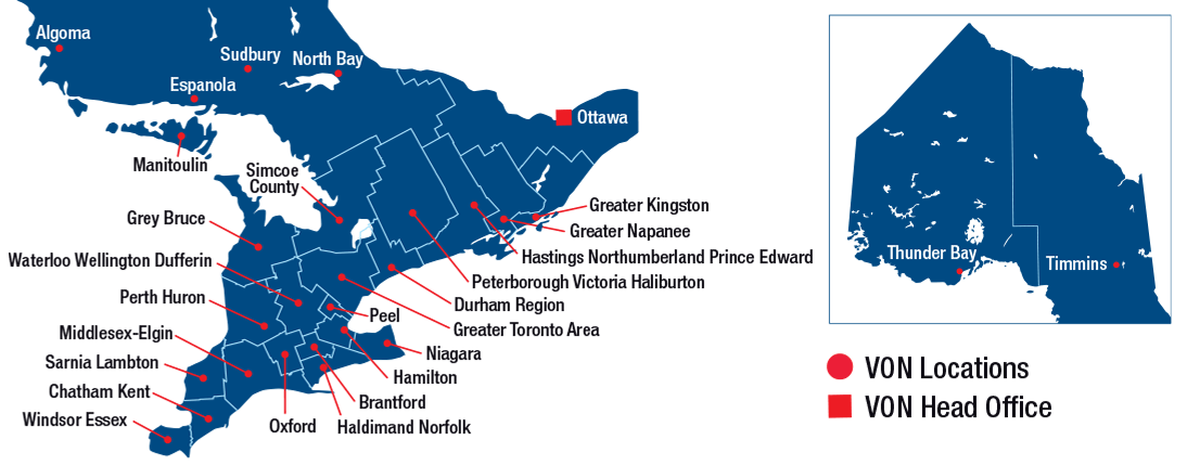 Ontario Map