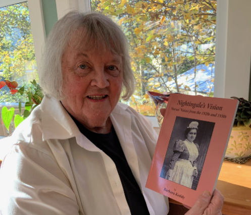 Author Dr. Barbara Keddy with her new book