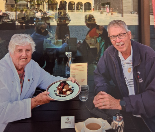 ron and michelle elliott on vacation in Norway
