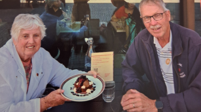 ron and michelle elliott on vacation in Norway